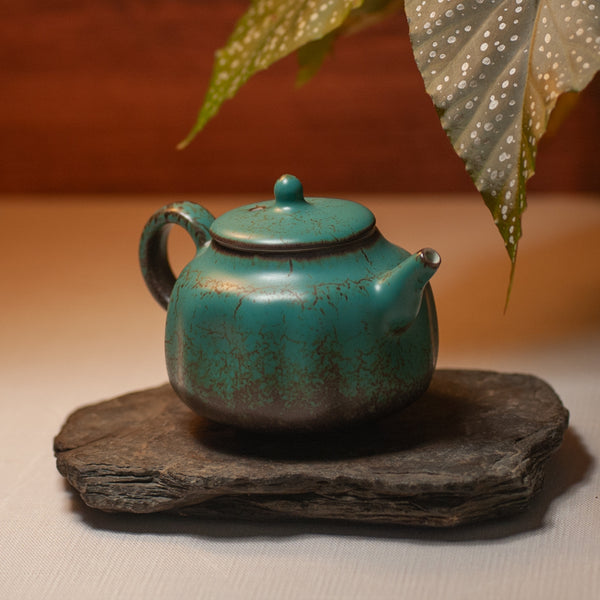 Turquoise Storm Pot